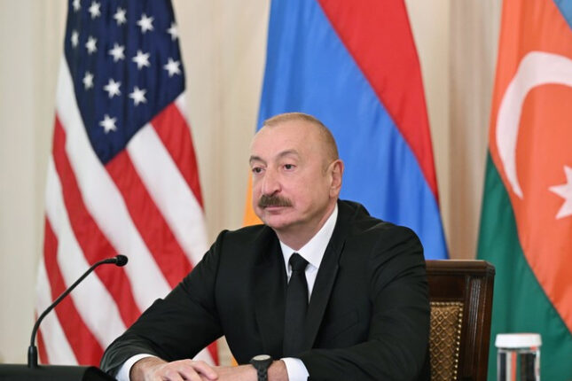 Prezident ABŞ-a səfəri ilə bağlı paylaşım etdi (VİDEO)