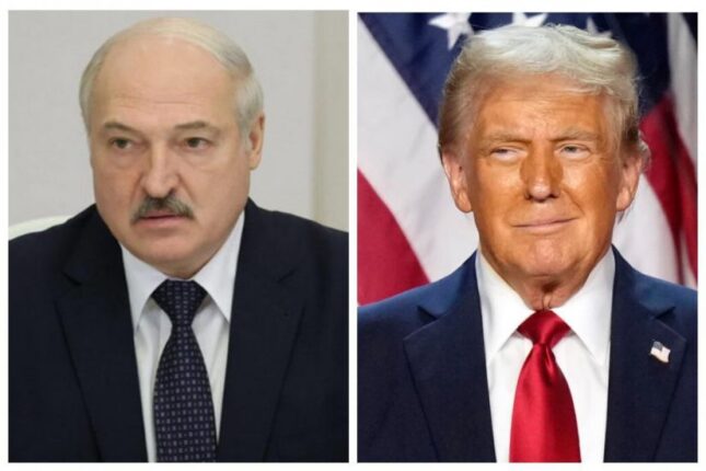 Tramp Lukaşenkonun Minskə ailəvi dəvətini qəbul etdi