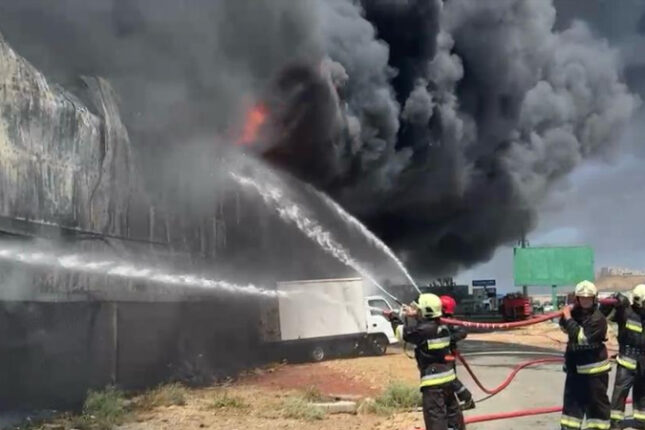 “Sədərək”dəki yanğınla bağlı araşdırmalara başladı, ekspertiza təyin edildi