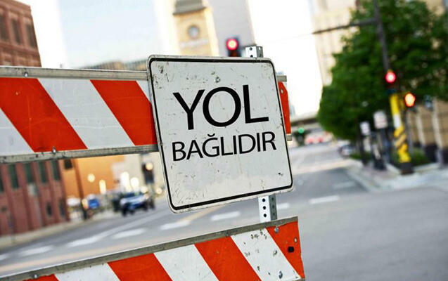 Bakıda bu yol 10 gün müddətinə tam bağlanır