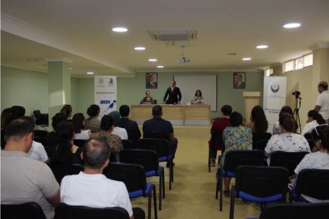 İsmayıllıda insan alverinə qarşı maarifləndirici tədbir keçirilib