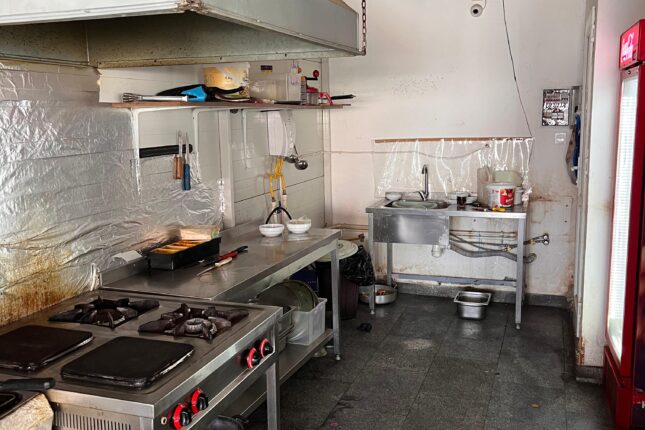 Şəmkirdəki həmin dönərxana bağlandı – Fotolar