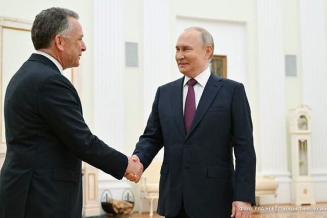 Putinlə Trampın nümayəndəsinin görüşü 3 saat davam edib