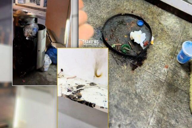 Bakıda müasir avtobus dayanacağında BİABIRÇILIQ (VİDEO)