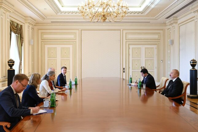 Prezident qəbul keçirdi – Fotolar