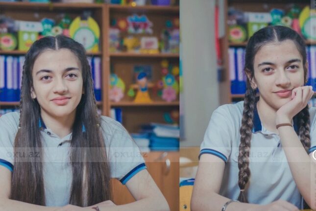 Salyanda əkiz bacılar eyni universitetə qəbul oldular