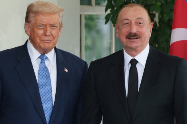İlham Əliyev Donald Trampa təşəkkür etdi