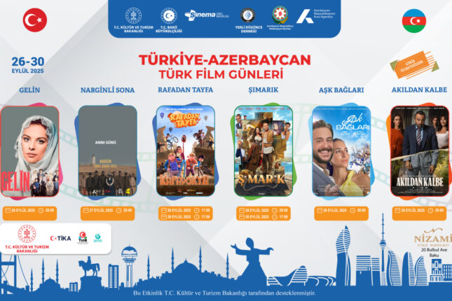 Bakıda 8-ci türk film günləri keçiriləcək