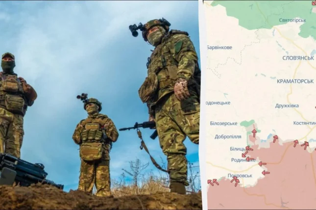 Ukrayna qüvvələri Donetsk vilayətində kəndi azad edib