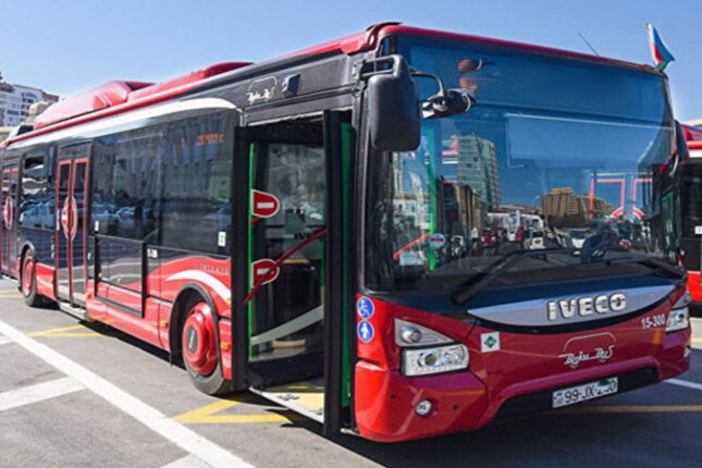 Bakıda avtobuslar gecə 12-yə qədər işləyəcək (RƏSMİ)
