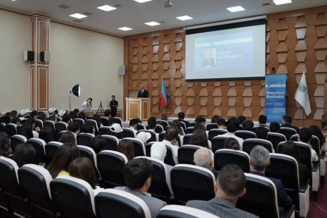 ADSEA-nın Təlim və İnnovasiyalar Mərkəzində “WaterTech Bootcamp”ın açılış mərasimi keçirildi