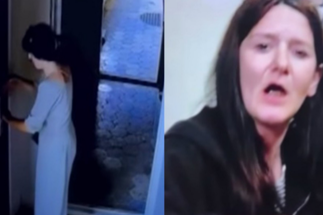 Bu qadının Bakıda evlərə girməyə çalışdığı deyilir – Video