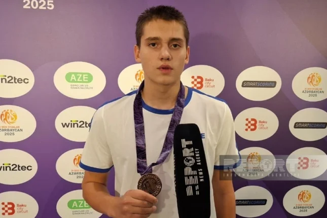 III MDB Oyunları: Azərbaycan idmançısı bürünc medal qazandı