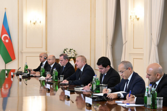 İlham Əliyev: Bu gün İtaliya-Azərbaycan əlaqələrinin inkişafı göz qabağındadır