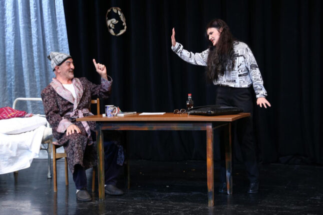 Aktyorun 60 illik yubileyi “35 ildən sonra” tamaşası ilə qeyd olunub