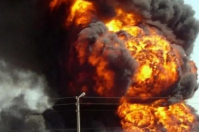 Rusiya ordusunu neft məhsulları ilə təmin edən magistral kəmər partladılıb