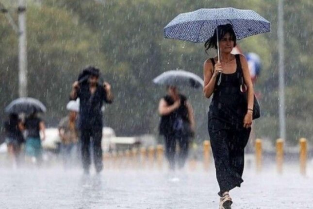 Leysan yağıb, şimşək çaxıb – FAKTİKİ HAVA