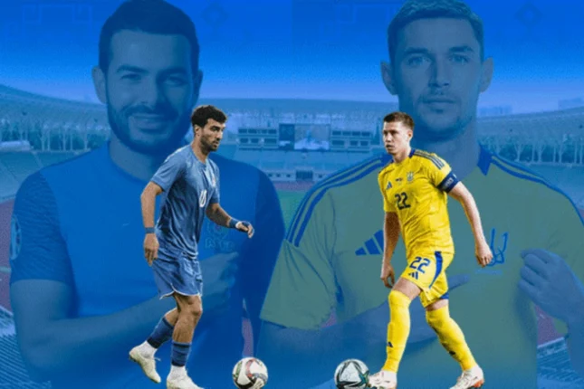 Azərbaycan – Ukrayna oyununun ilk hissəsi qolsuz yekunlaşıb