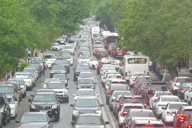 Paytaxtın bu yollarında sıxlıq var – SİYAHI