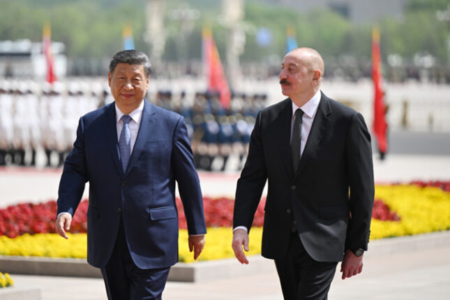 İlham Əliyev Çin liderinə təbrik məktubu göndərdi