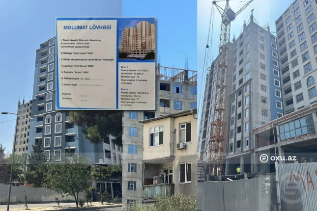 Beş ildir tikinti başa çatmır: “Şərq İnşaat”ın payçıları mənzilsiz qalıblar – ŞİKAYƏT