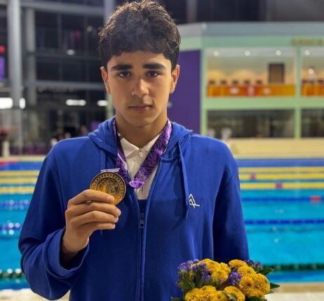 Azərbaycan üzgüçüsü MDB Oyunlarında tarixi qələbə qazandı — VİDEO