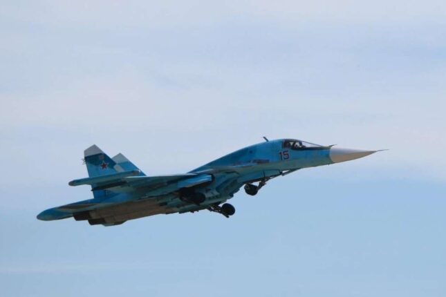 Ukrayna Rusiyanın Su-34 qırıcısını məhv etdi
