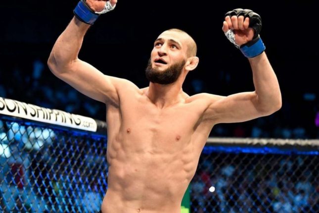 UFC çempionu Bakıda – FOTO