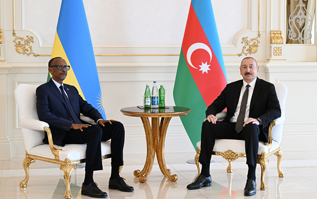 İlham Əliyevin Ruanda Prezidenti ilə təkbətək görüşü olub