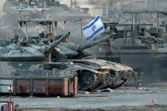 İsrail 200 min insanın Qəzzanı tərk etdiyini bildirib