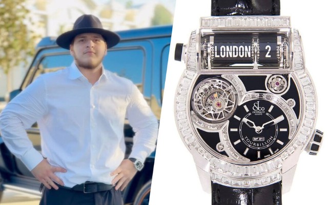 Kadırovun oğlunun yarım milyonluq saatı