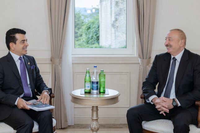 Prezident Şuşada ICESCO-nun Baş direktorunu qəbul etdi