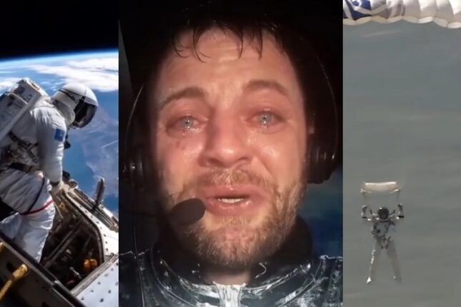 Kosmonavt həyatının son dəqiqələrini qeydə aldı – Ürək dağlayan VİDEO