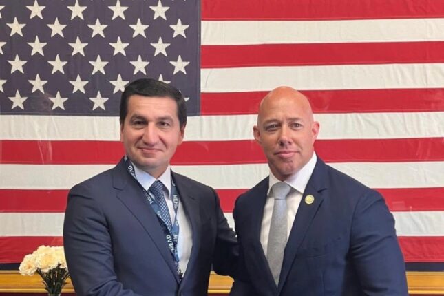 Hikmət Hacıyev ABŞ-də mühüm görüşlər keçirib