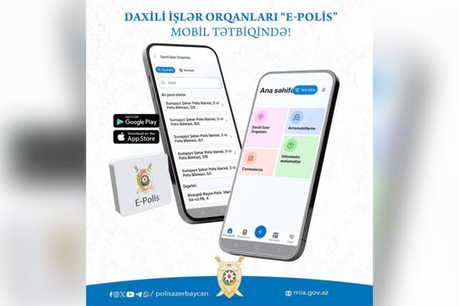 E-Polis mobil tətbiqində yenilik – Video