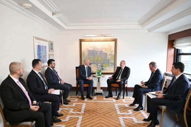 İlham Əliyevin Nyu-Yorkda Bolqarıstanın Baş naziri ilə görüşü olub – FOTO