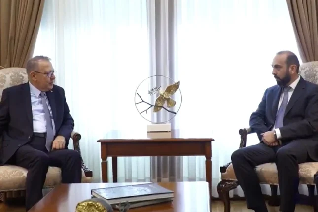 Mirzoyan Türkiyənin xüsusi nümayəndəsi Serdar Kılıçla görüşdü