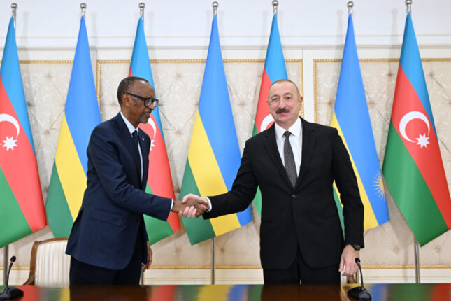 İlham Əliyev həmkarı ilə görüşündən paylaşım etdi – Video