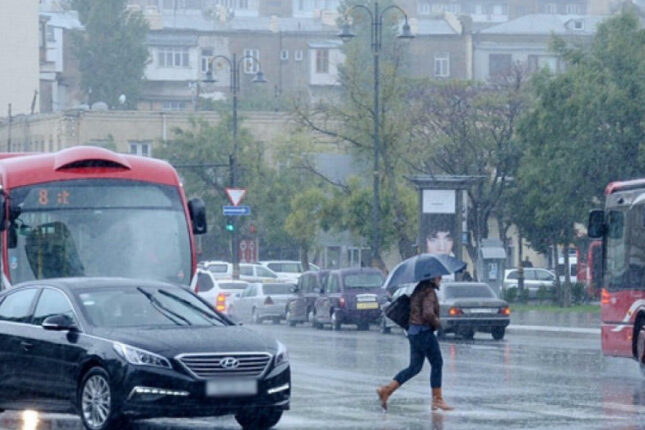 Sabah yağış yağacaq