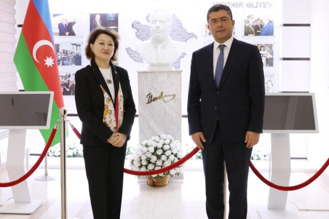 MEDİA-da Beynəlxalq Türk Mədəniyyəti və İrsi Fondunun prezidenti ilə görüş keçirildi