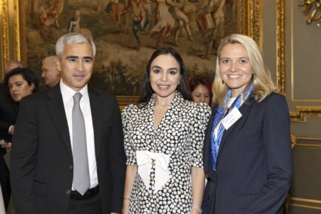 Leyla Əliyeva Londonda yüksəksəviyyəli iqlim dialoqunda – Fotolar