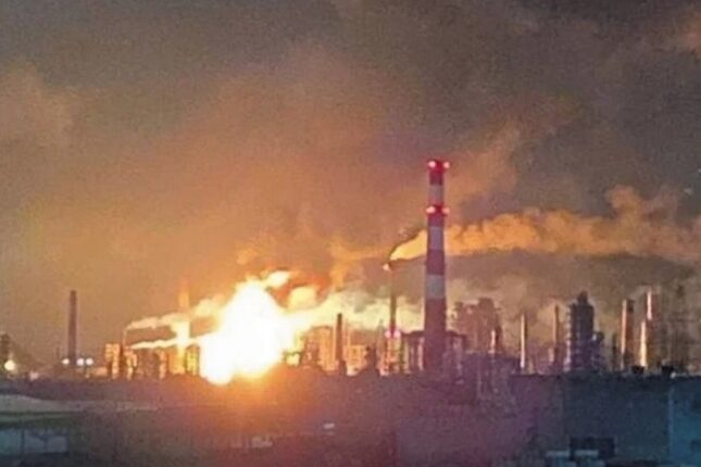 Ukrayna Ryazanda neft emalı zavodunu VURDU