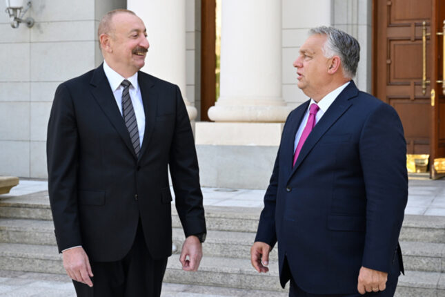 İlham Əliyev Orbanla da görüş keçirdi – Fotolar