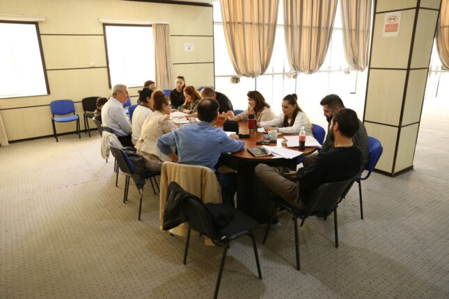 Gənc Tamaşaçılar Teatrında yeni tamaşanın oxunuş məşqlərinə başlanılıb-FOTO