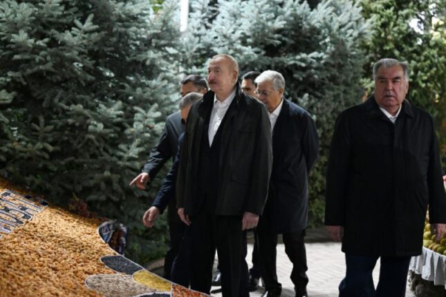 İlham Əliyev MDB dövlət başçılarının qeyri-rəsmi şam yeməyində iştirak edib – FOTO,VİDEO