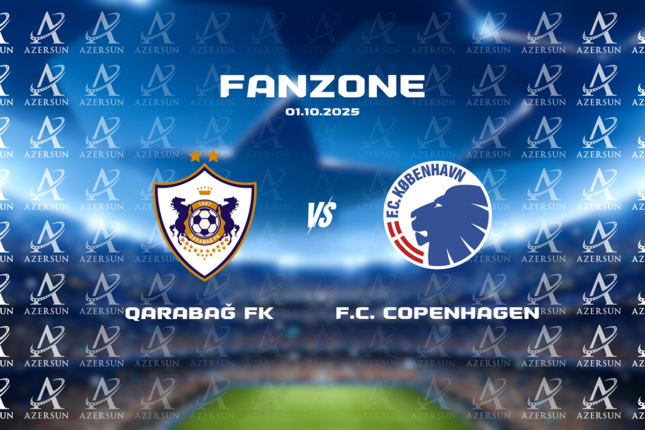 “Qarabağ-Kopenhagen” oyunundan əvvəl fan zona təşkil olunacaq