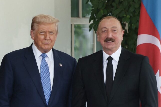 İlham Əliyev Trampla görüşdü – VİDEO