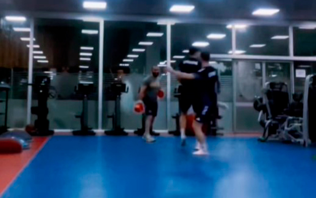 “Qarabağ”ın futbolçularının maraqlı görüntüləri- Video