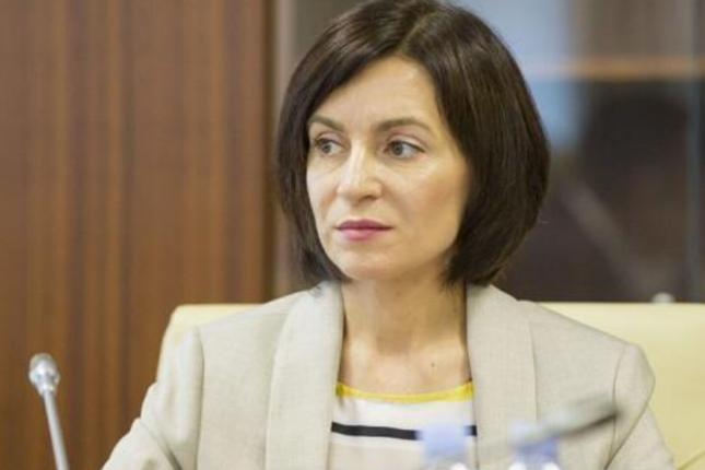 Sandu Gürcüstanda etirazçılara dəstək verdi