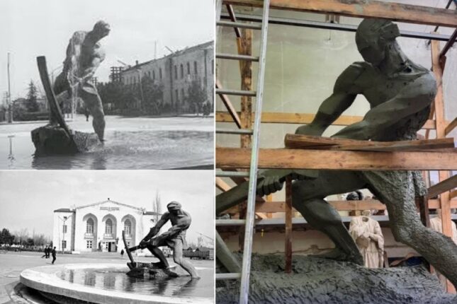 “Fərhadın heykəli” hazırlanır – Ağdamın mərkəzində ucaldılacaq